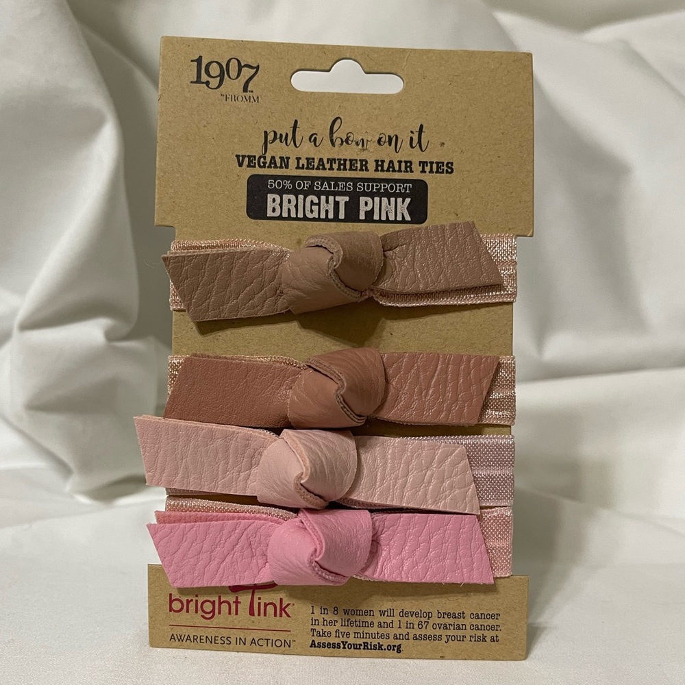 Fromm 1907 Vegan Leather Hair Ties